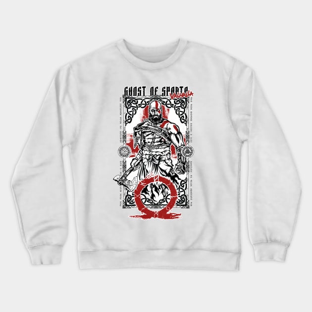 Ghost of Valhalla Crewneck Sweatshirt by Fearcheck